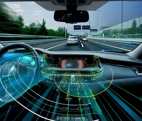 XST RF microwave technology is widely used in automotive radar systems