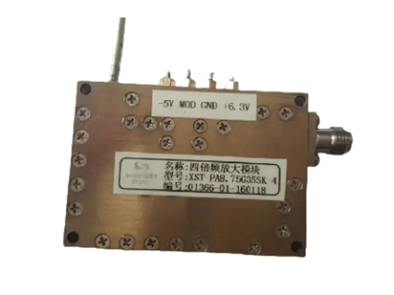 Twenty-sixth research institute of China electronics technology group corporation deep co-operation with xst in the field of amplifiers and quadruple amplifier modules